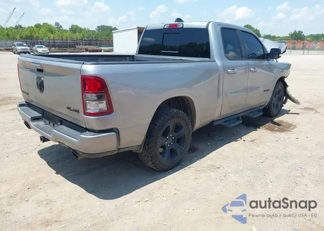 2022 Ram 1500 Big Horn 4X4 6'4 Box from USA, damaged, VIN 1C6SRFBT9NN376545